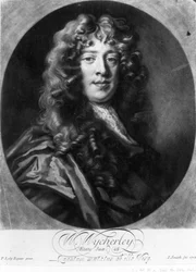 William Wycherley, graviert von John Smith, 1703